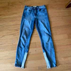 McGuire high rise ankle zip skinny Jean💜